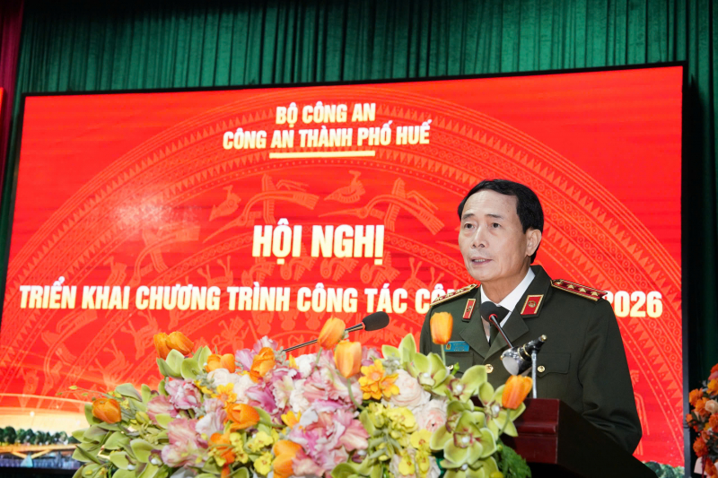 Công an TP Huế kiến tạo môi trường an ninh, an toàn phục vụ nhiệm vụ phát triển kinh tế – xã hội -0