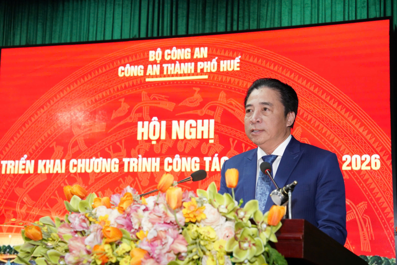 Công an TP Huế kiến tạo môi trường an ninh, an toàn phục vụ nhiệm vụ phát triển kinh tế – xã hội -0