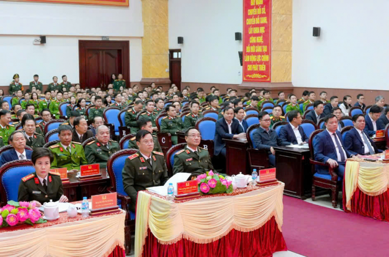 Công an Nghệ An: Không ngừng đổi mới, sáng tạo các phong trào thi đua góp phần vào thành tích chung -0