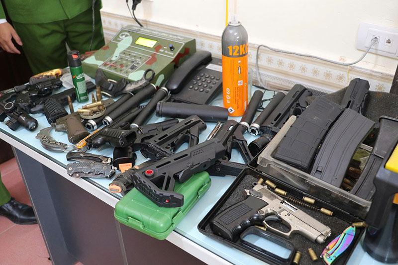 Phá chuyên án chế tạo, mua bán, tàng trữ vũ khí quân dụng trái phép cực lớn -1