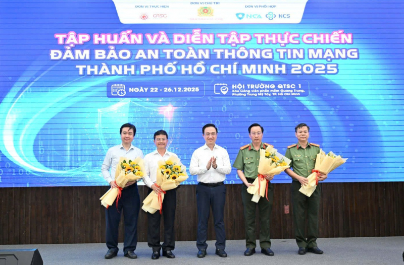 Công an TP Hồ Chí Minh diễn tập thực chiến đảm bảo an toàn thông tin mạng -0