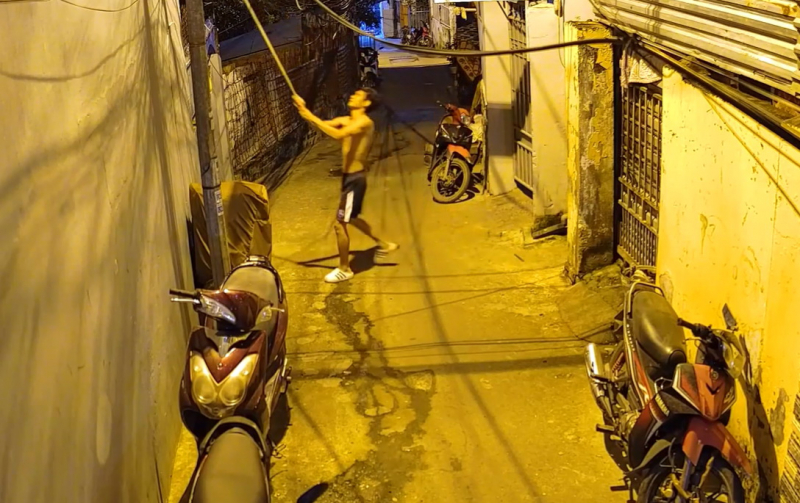 Đập phá camera an ninh do Công an lắp đặt một đối tượng đã bị khởi tố -0