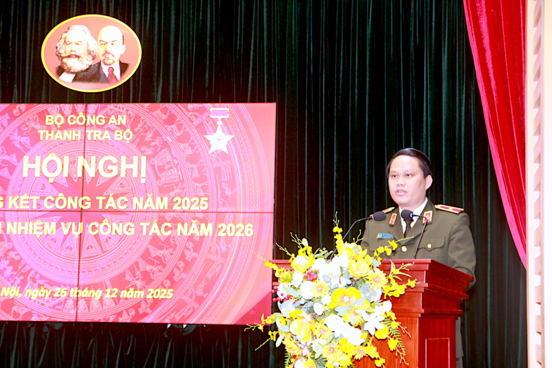 Tiếp tục đổi mới, nâng cao chất lượng, hiệu quả các mặt công tác thanh tra CAND -0