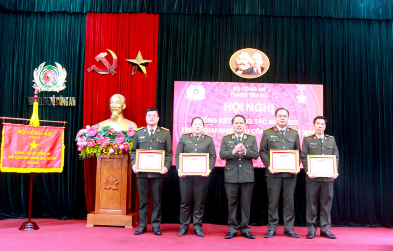 Tiếp tục đổi mới, nâng cao chất lượng, hiệu quả các mặt công tác thanh tra CAND -0