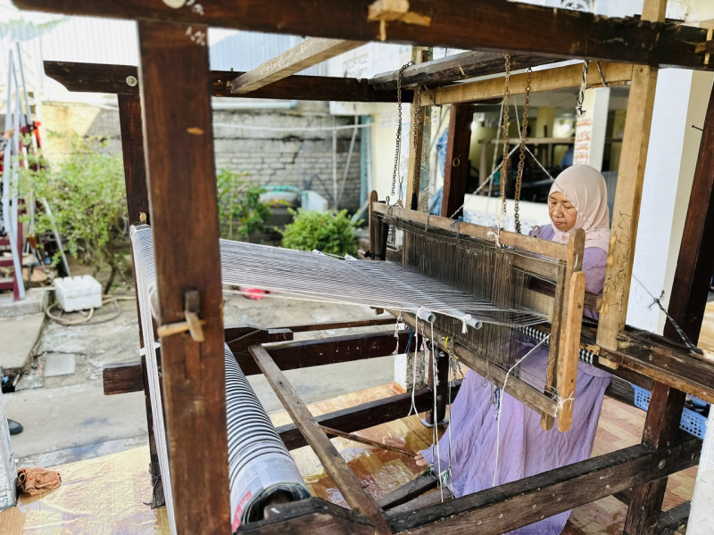 Khám phá làng nghề thổ cẩm Chăm Châu Phong ở An Giang -0