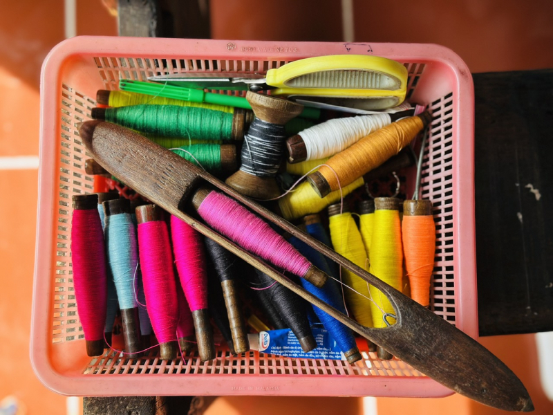 Khám phá làng nghề thổ cẩm Chăm Châu Phong ở An Giang -0