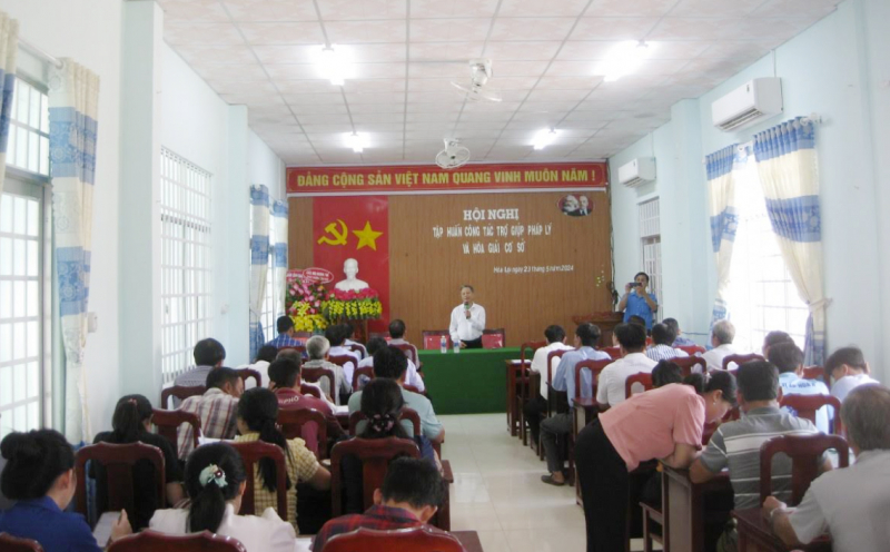 Nhiều cách làm hay trong đưa trợ giúp pháp lý đến với người dân vùng nông thôn ở An Giang -0