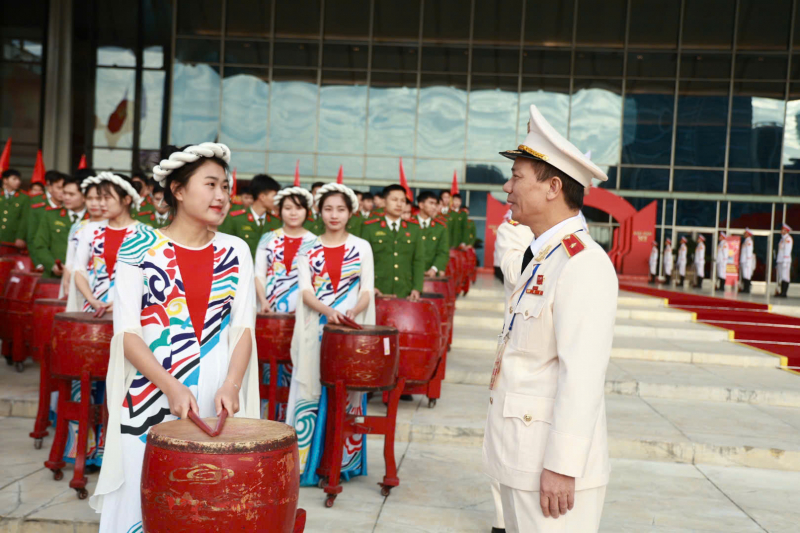 Trống hội CAND sẵn sàng cho Đại hội Thi đua yêu nước toàn quốc lần thứ XI -0