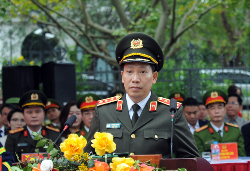 Diễn tập phương án chữa cháy, cứu nạn, cứu hộ tại các tòa nhà cao tầng ở Hà Nội -0