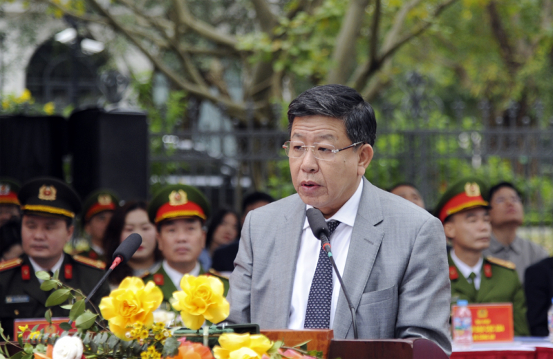 Diễn tập phương án chữa cháy, cứu nạn, cứu hộ tại các tòa nhà cao tầng ở Hà Nội -0