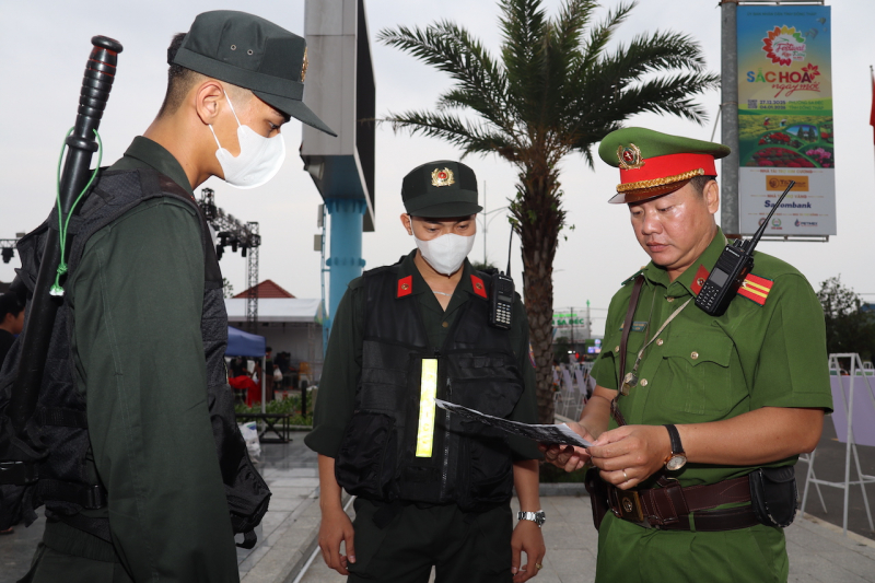Đồng Tháp: Đảm bảo an ninh an toàn Festival Hoa, Kiểng Sa Đéc -0