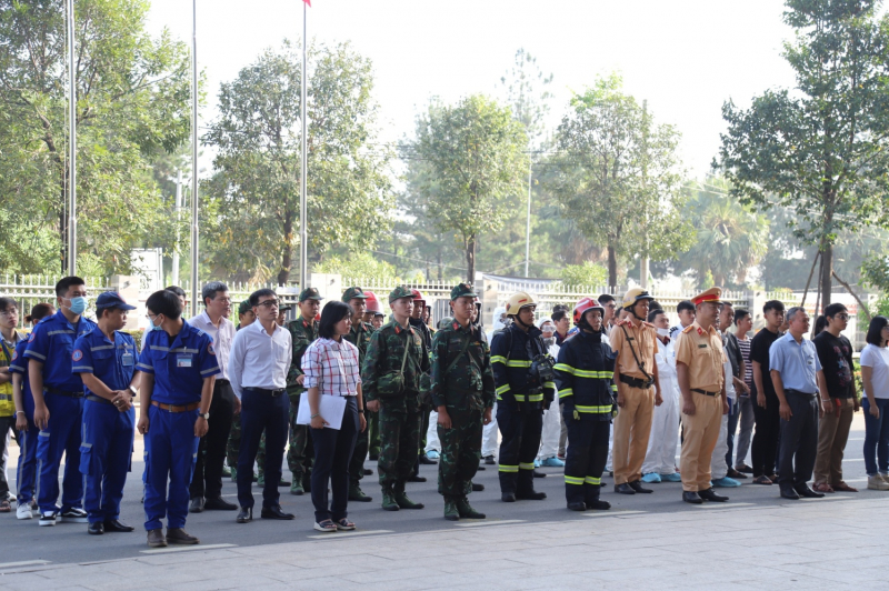 TP Hồ Chí Minh diễn tập ứng phó sự cố bức xạ và hạt nhân  -0