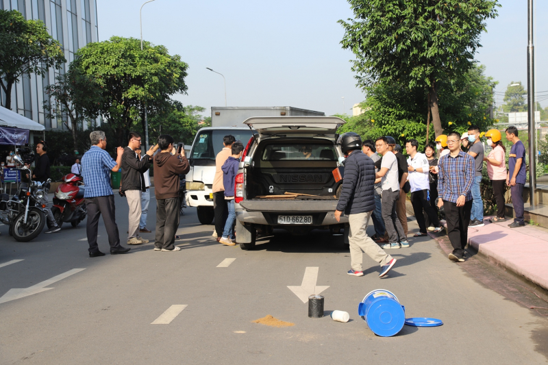 TP Hồ Chí Minh diễn tập ứng phó sự cố bức xạ và hạt nhân  -1