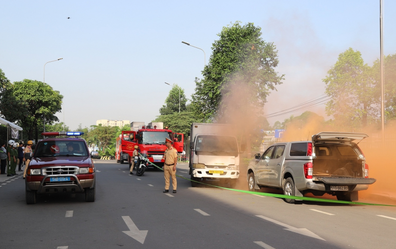 TP Hồ Chí Minh diễn tập ứng phó sự cố bức xạ và hạt nhân  -2