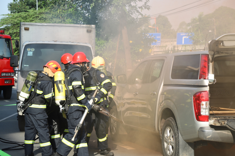 TP Hồ Chí Minh diễn tập ứng phó sự cố bức xạ và hạt nhân  -1