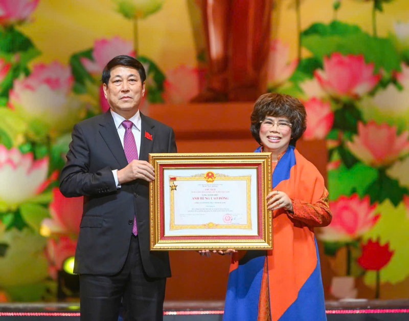 Anh hùng Lao động Thái Hương: “Hạnh phúc nhất là đã mang lại lợi ích thiết thực cho cộng đồng” -0