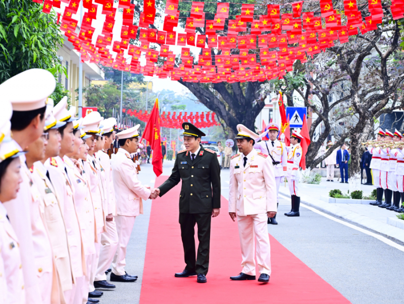 Trường Cao đẳng CSND I kỷ niệm 60 năm ngày truyền thống và đón nhận Huân chương Quận công hạng Nhì -0