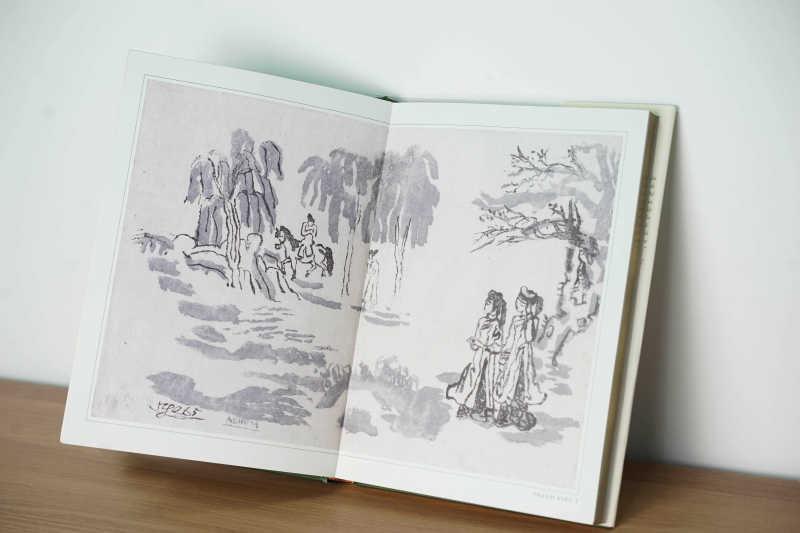 Đưa tranh Kiều chưa từng công bố của danh hoạ Nguyễn Tư Nghiêm vào “Kim Vân Kiều” 2025 -0