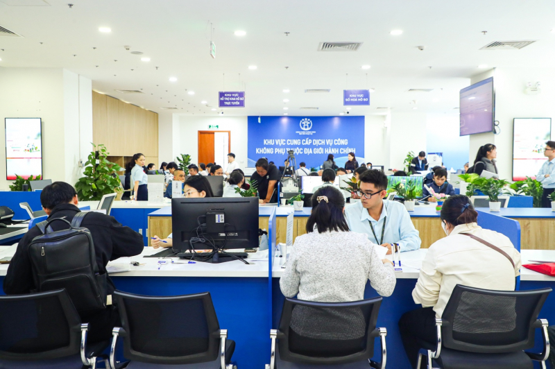 Tài trợ Kiosk thông minh xác thực và cấp bản sao số tài liệu điện tử, Agribank góp phần hiện đại hóa nền hành chính Thủ đô -1