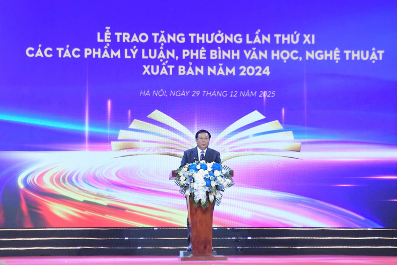 Trao Tặng thưởng các tác phẩm lý luận, phê bình văn học, nghệ thuật xuất bản năm 2024 -0