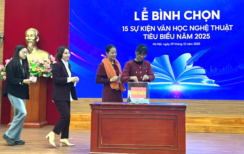 Bình chọn 15 sự kiện Văn học nghệ thuật tiêu biểu năm 2025 -1