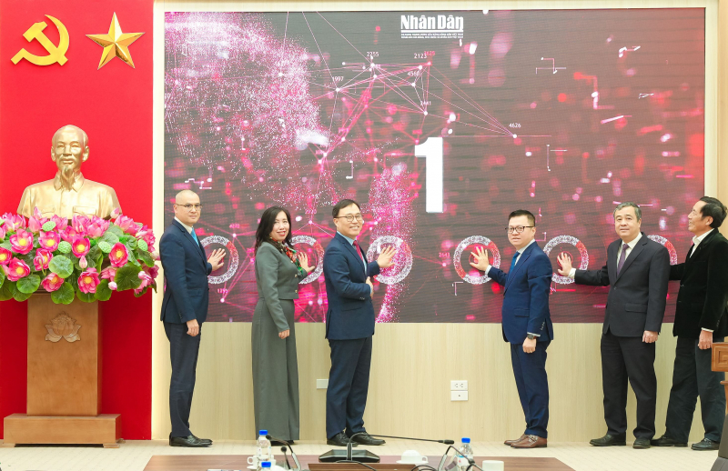 Khai trương trang Nhân dân điện tử tiếng Hàn Quốc  -0