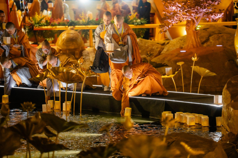 Núi Bà Đen, Tây Ninh tổ chức Lễ an vị Tôn tượng Đức Phật Câu Na Hàm Mâu Ni -0