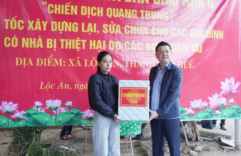 TP Huế bàn giao căn nhà đầu tiên sau 25 ngày thần tốc thực hiện “Chiến dịch Quang Trung”  -0