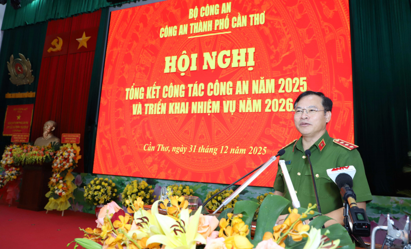 Công an TP Cần Thơ làm tốt vai trò tham mưu chiến lược, giữ vững an ninh, an toàn trên địa bàn -0