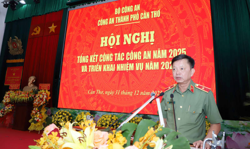 Công an TP Cần Thơ làm tốt vai trò tham mưu chiến lược, giữ vững an ninh, an toàn trên địa bàn -0