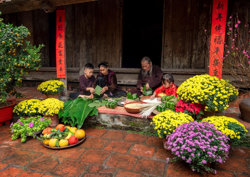 Van Phuc City bật “Mood xuân” với lễ hội hoa Tết lớn nhất năm -0