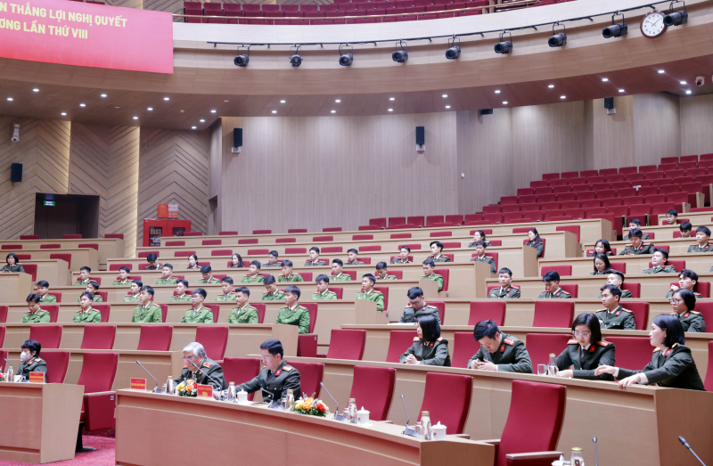 Khơi dậy truyền thống vẻ vang, nâng cao chất lượng công tác tham mưu CAND -0