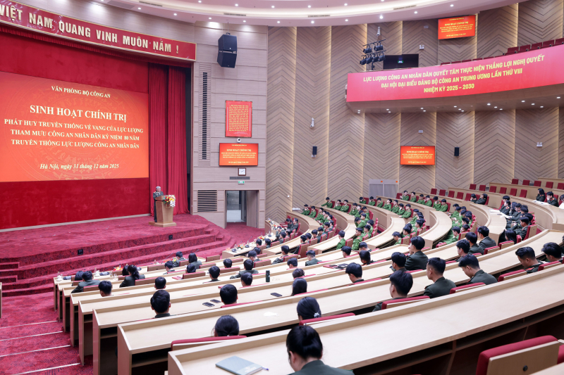 Khơi dậy truyền thống vẻ vang, nâng cao chất lượng công tác tham mưu CAND -0