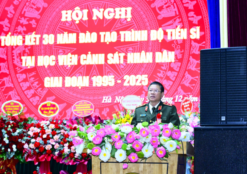 Đổi mới căn bản, toàn diện công tác đào tạo tiến sĩ gắn với việc kiện toàn tổ chức bộ máy trong CAND -0