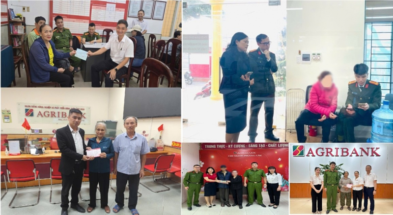 Agribank - “Lá chắn” tin cậy giúp khách hàng bảo toàn hàng chục tỷ đồng trước vấn nạn lừa đảo số -0