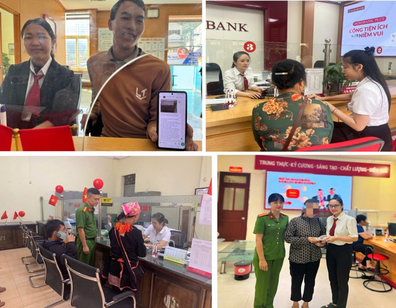 Agribank - “Lá chắn” tin cậy giúp khách hàng bảo toàn hàng chục tỷ đồng trước vấn nạn lừa đảo số -0