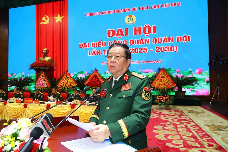 Đại hội đại biểu Công đoàn Quân đội lần thứ XI -0