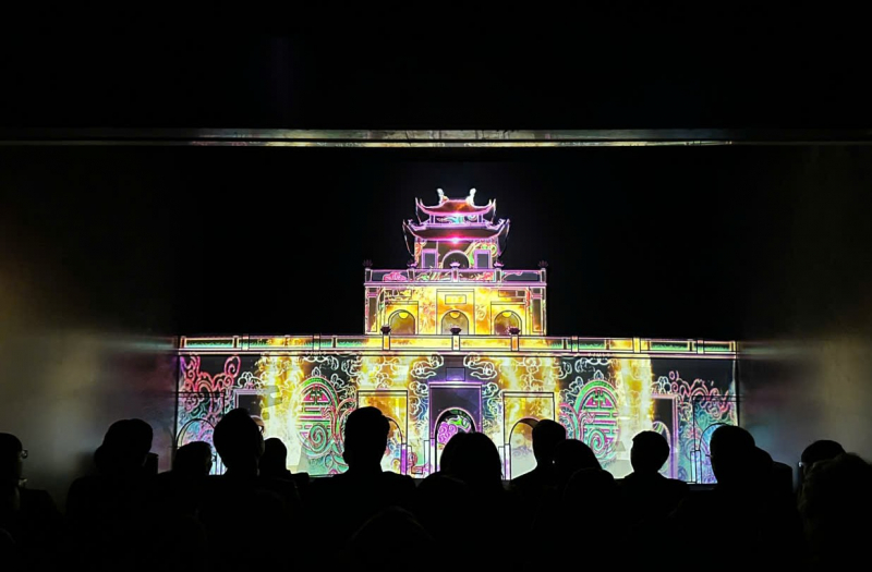 Tái hiện Kinh đô Thăng Long triều Lý bằng công nghệ 3D mapping  -0