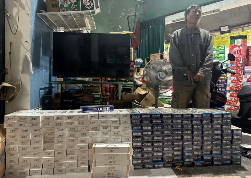 Phát hiện nhiều vụ buôn bán, vận chuyển thuốc lá lậu ngoại nhập số lượng lớn -0