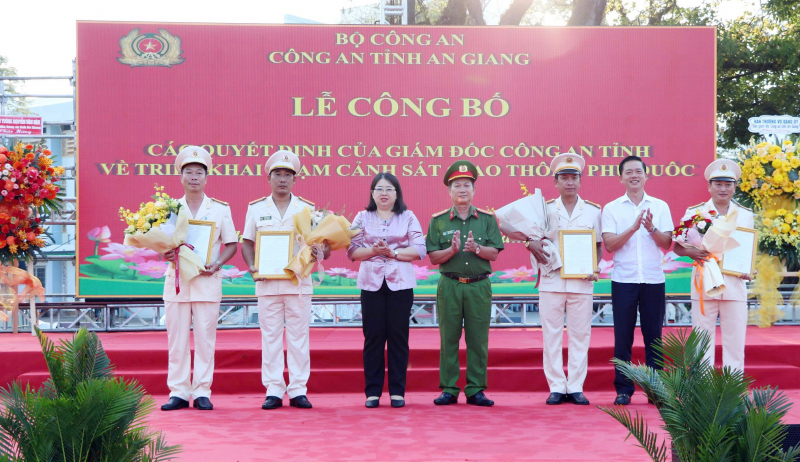 Thành lập Trạm Cảnh sát giao thông Phú Quốc -0