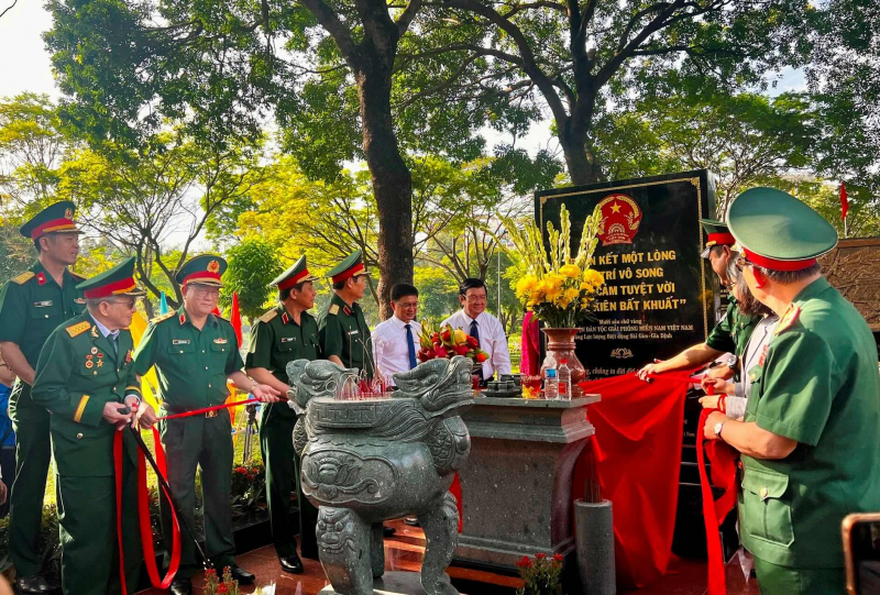 Khánh thành Bia tưởng niệm cán bộ, chiến sĩ Biệt động Sài Gòn – Gia Định -0