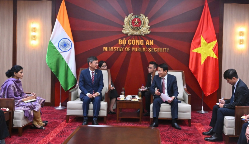 Vietnam, India strengthen cooperation in security and law enforcement -0