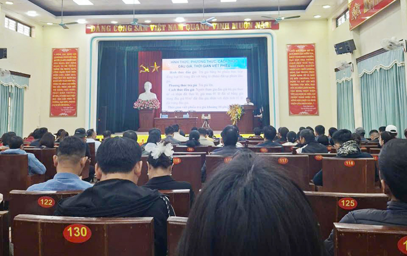 Đấu giá đất trên giấy: Tiền thật, đất ảo -0