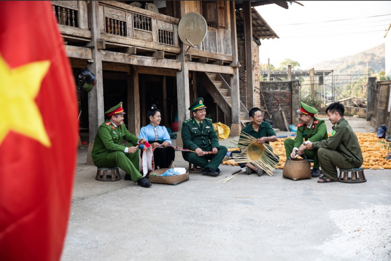 Công an xã: điểm tựa vững chắc nơi rẻo cao Sơn La -0