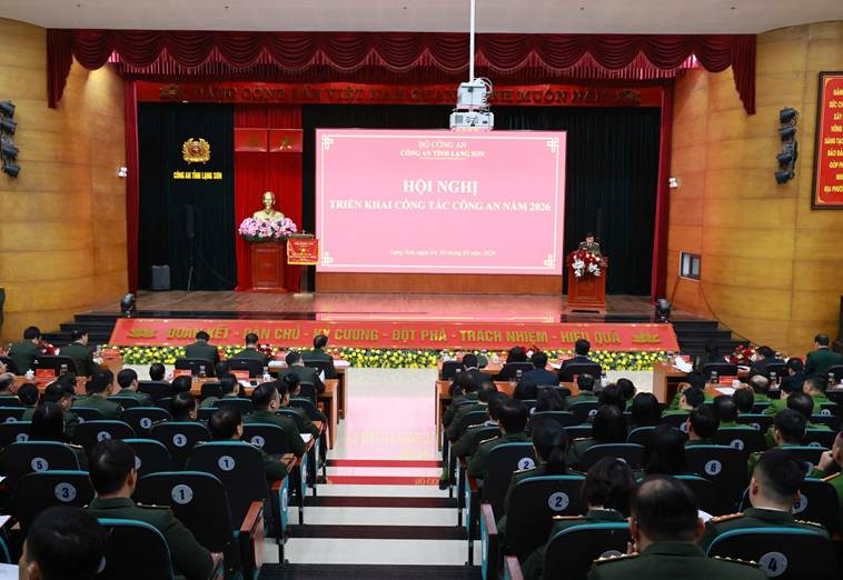 Công an tỉnh Lạng Sơn triển khai công tác Công an năm 2026 -0