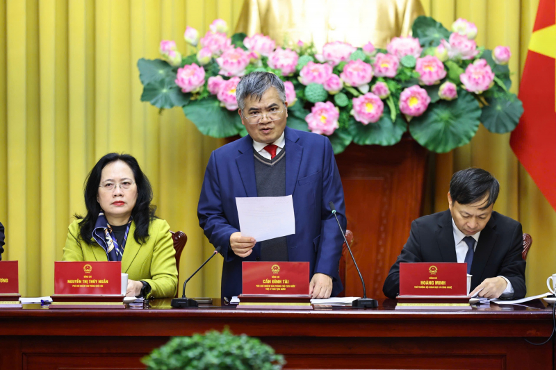 Công bố Lệnh của Chủ tịch nước về 13 Luật -0