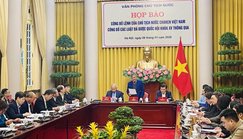 Văn phòng Chủ tịch nước công bố 12 Luật về lĩnh vực tài chính, thuế -0