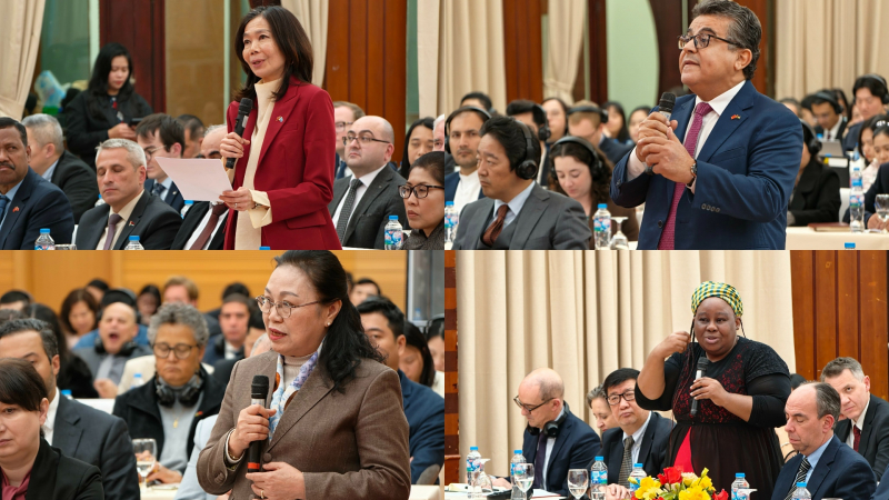 Thông báo về Đại hội XIV tới các cơ quan đại diện ngoại giao nước ngoài, tổ chức quốc tế tại Việt Nam -0