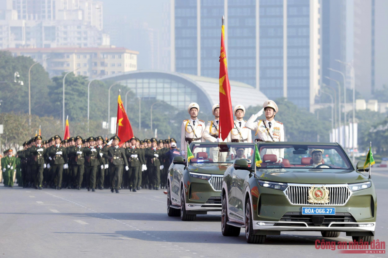 Hôm nay (10/1), lực lượng CAND tổ chức Lễ xuất quân bảo vệ Đại hội XIV của Đảng -0