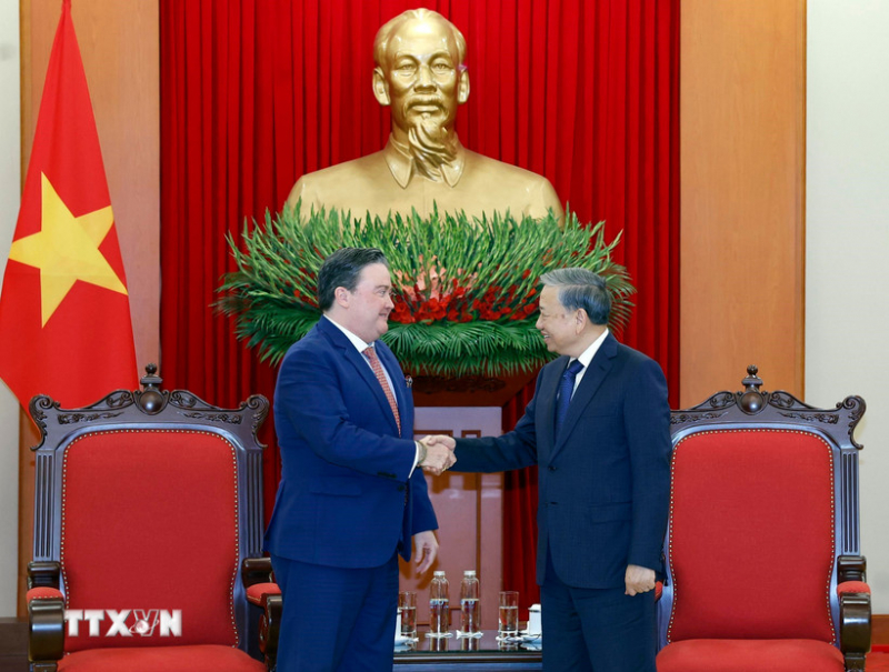 Tổng Bí thư Tô Lâm: Việt Nam luôn coi trọng quan hệ với Hoa Kỳ -0